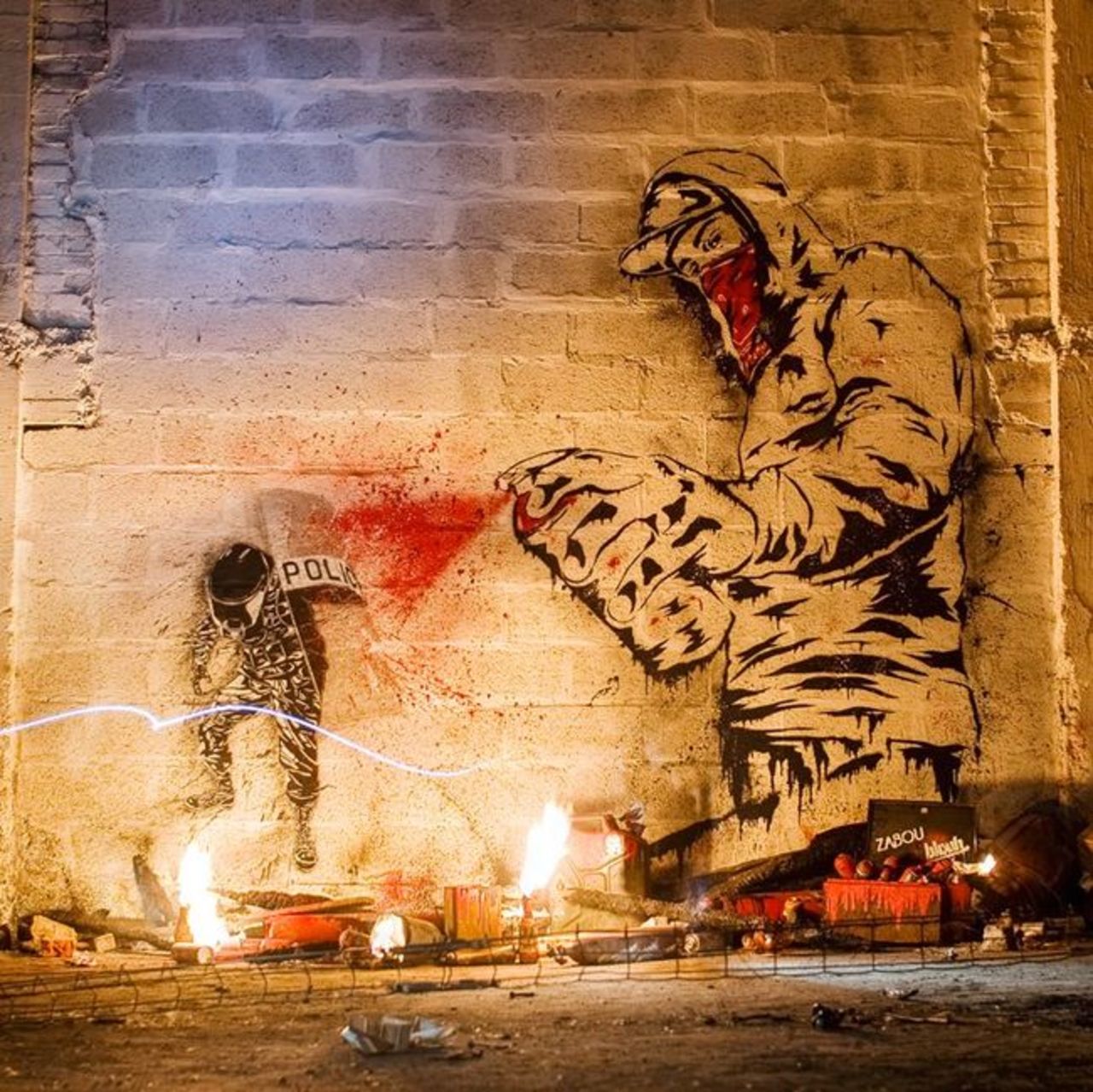 "@hypatia373: #art #streetart #graffiti http://t.co/m6T03O7Kyp" A.C.A.B
