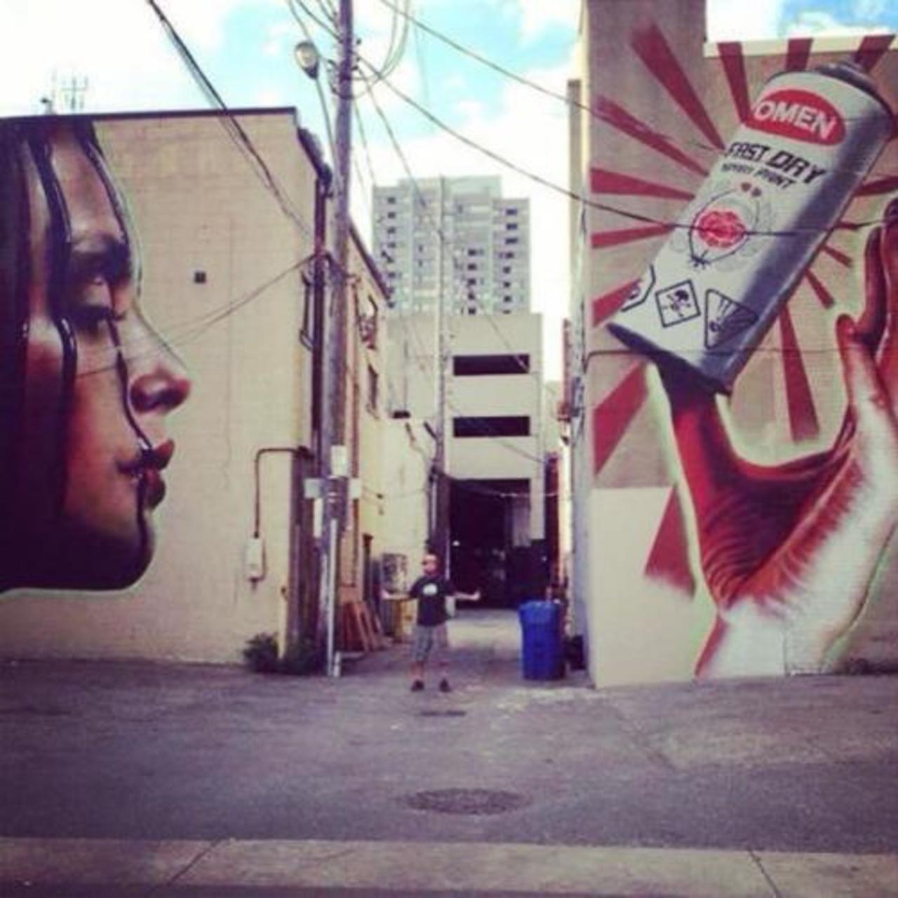 ##Streetart ##Sprayart ##Stencil ##Graffiti ... - #Mural - #ZangArt #Showcase - http://bit.ly/1BUy4TP http://t.co/ySuWQAFV1n