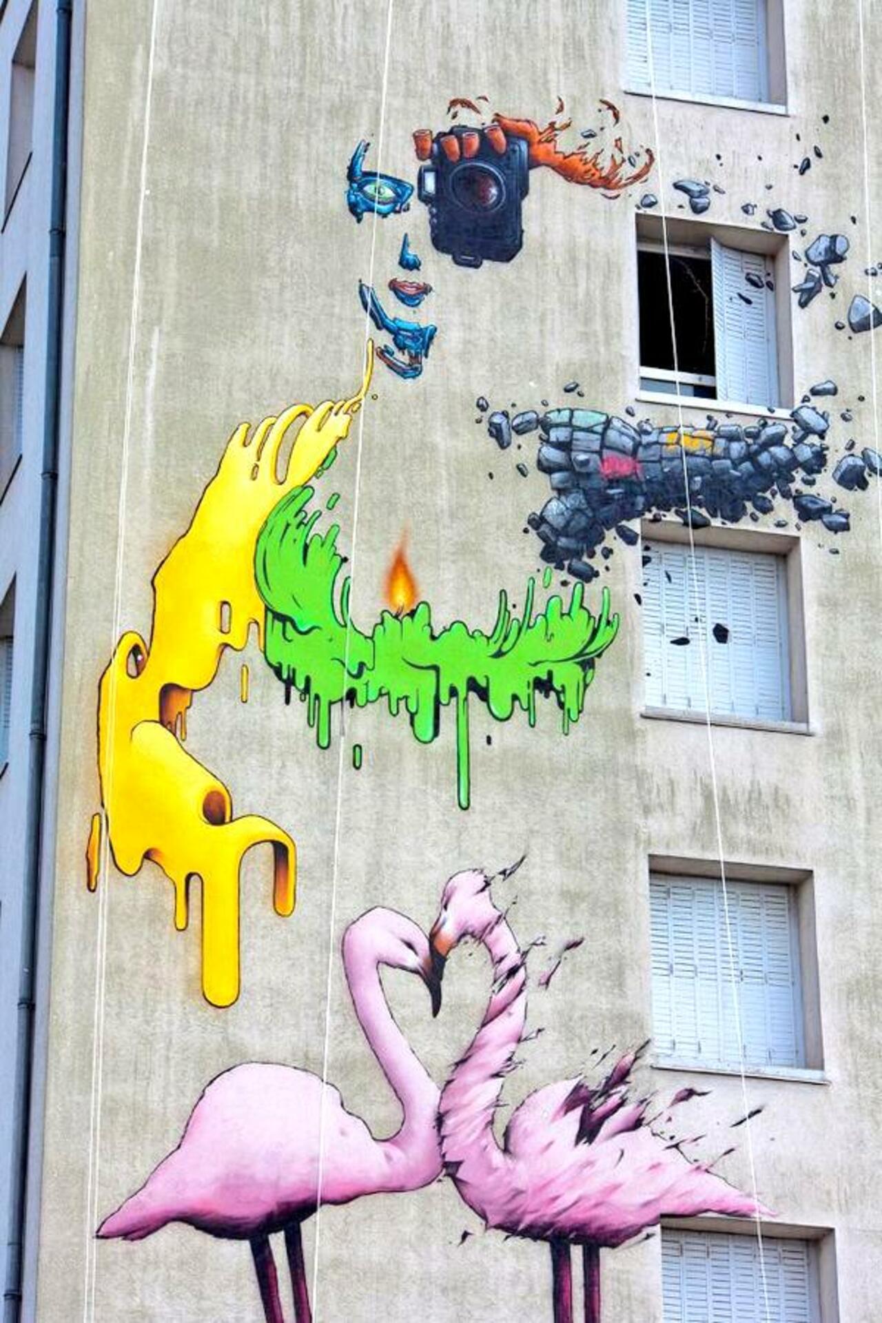 "@Pitchuskita: French artist Brusk 
Meinau, Strasbourg
#streetart #art #graffiti #mural http://t.co/sXGDx0ipqe"