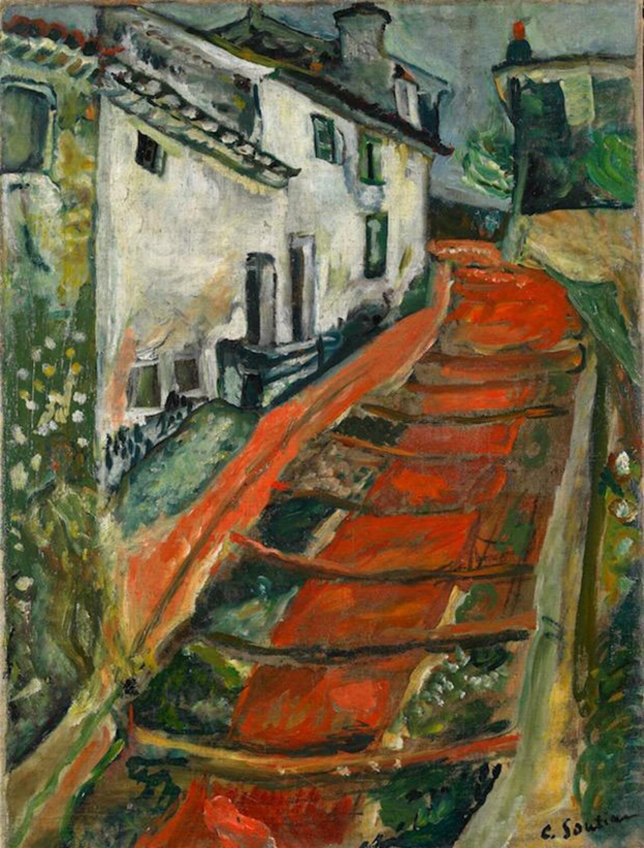 Chaim Soutine: La Scala rossa a Cagnes
#art
#painting 
an embroidery of color
@maiafushi @swedhopkins @GeertHermsen http://t.co/YjUXBNtOZ1