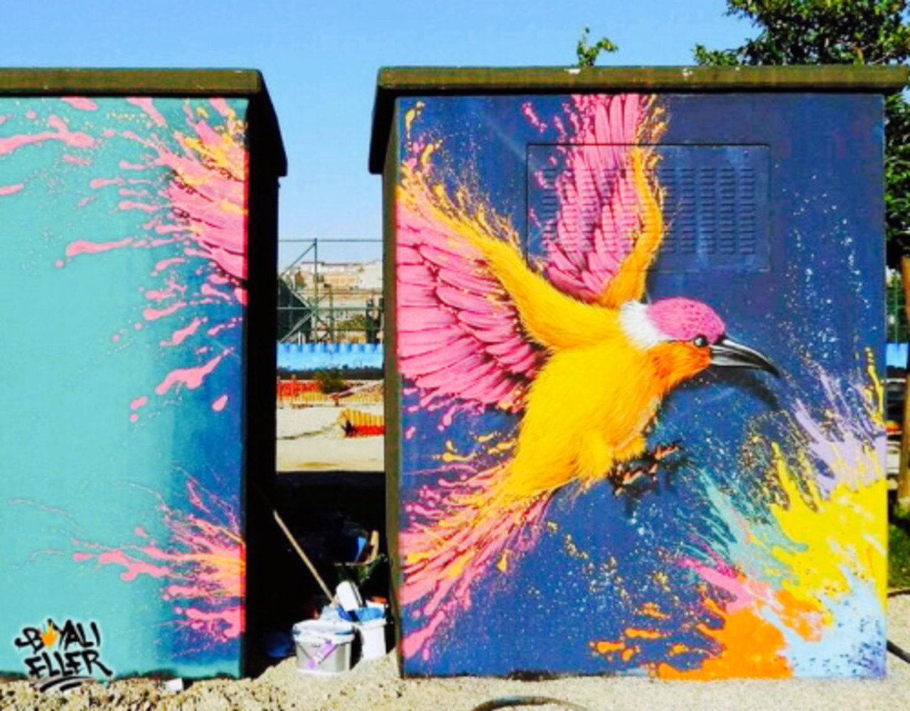Photo - #Graffiti #Mural #Murales #StreetArt - #ZangArt #Showcase - http://bit.ly/1A0uhgw http://t.co/NyACM7tNrp