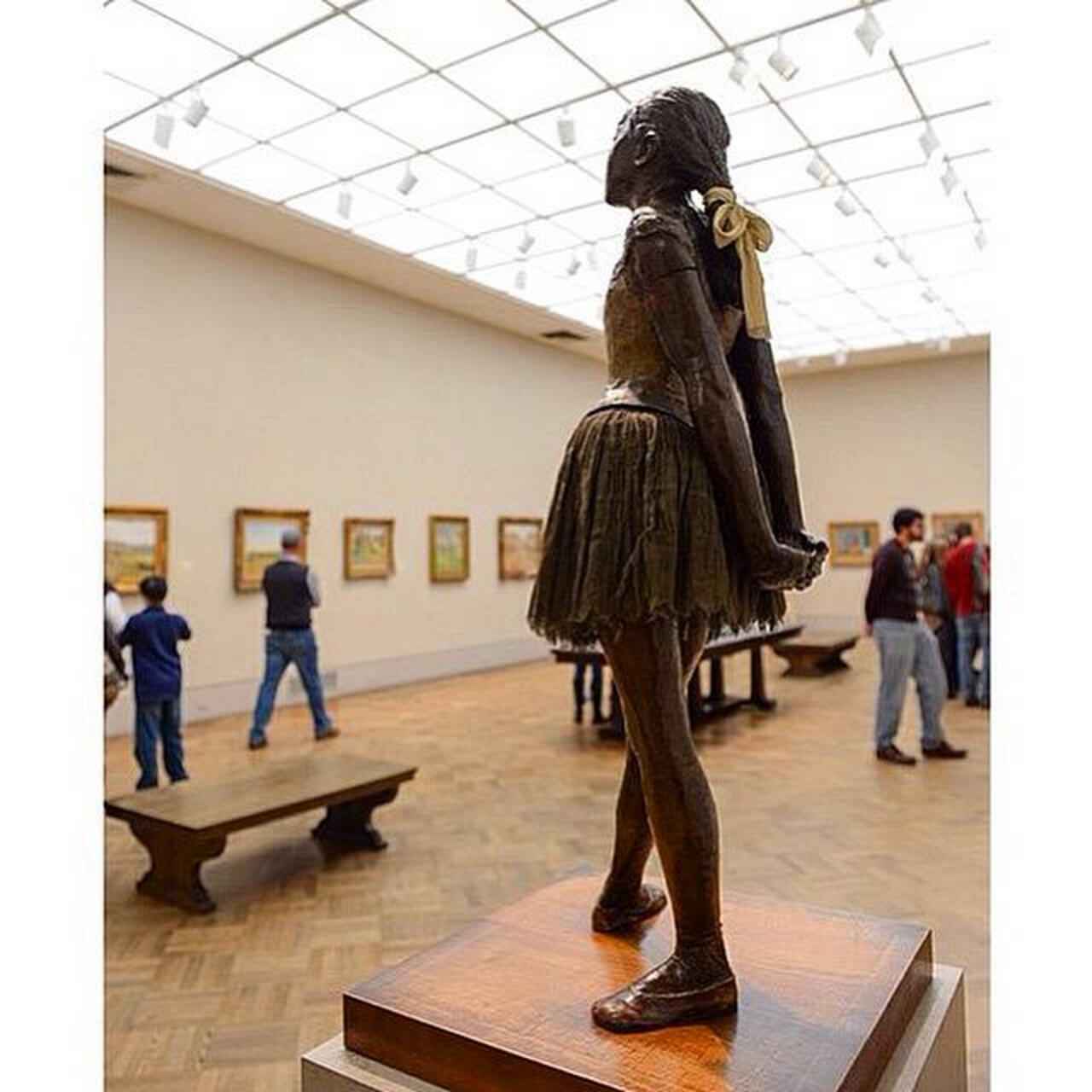 Degas’ #dancer looks over an #Impressionism gallery @philamuseum. #regram Photo via Instagram by @sankappo2 http://t.co/3vxouxjKdB