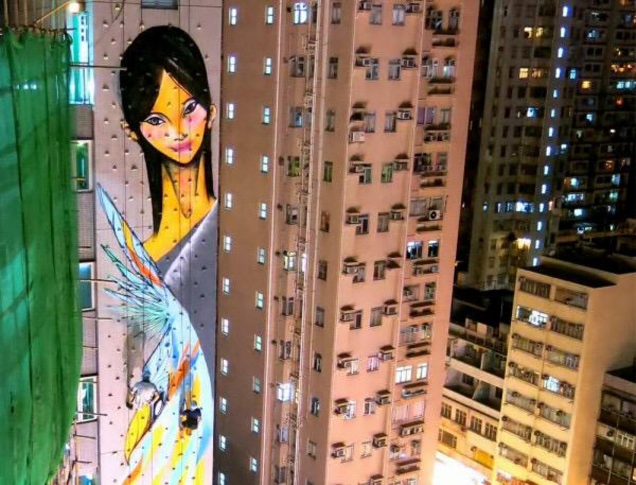 Two One & Shida
Hong Kong 
#streetart #art #graffiti #mural http://t.co/iTRl8LoAij