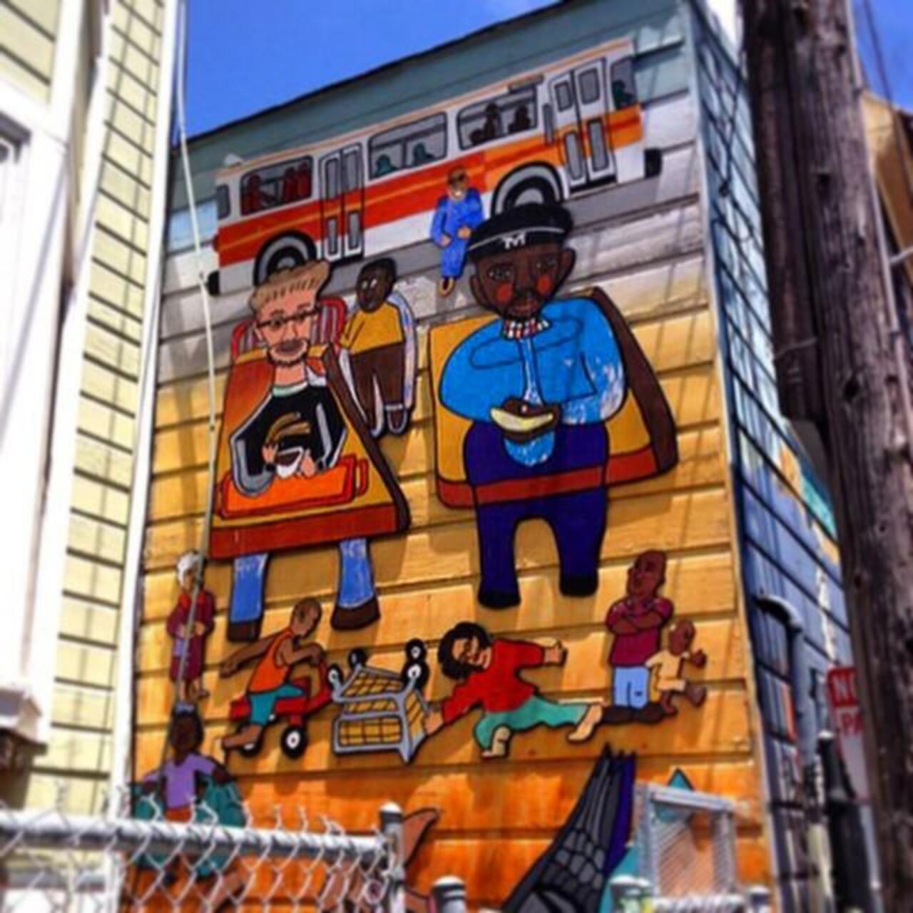 #Streetart in #SanFrancisco #sf #publicart #urbanart #graffiti #instagraffiti #graffitiart #graff #graffart #street… http://t.co/2eifToW6ir