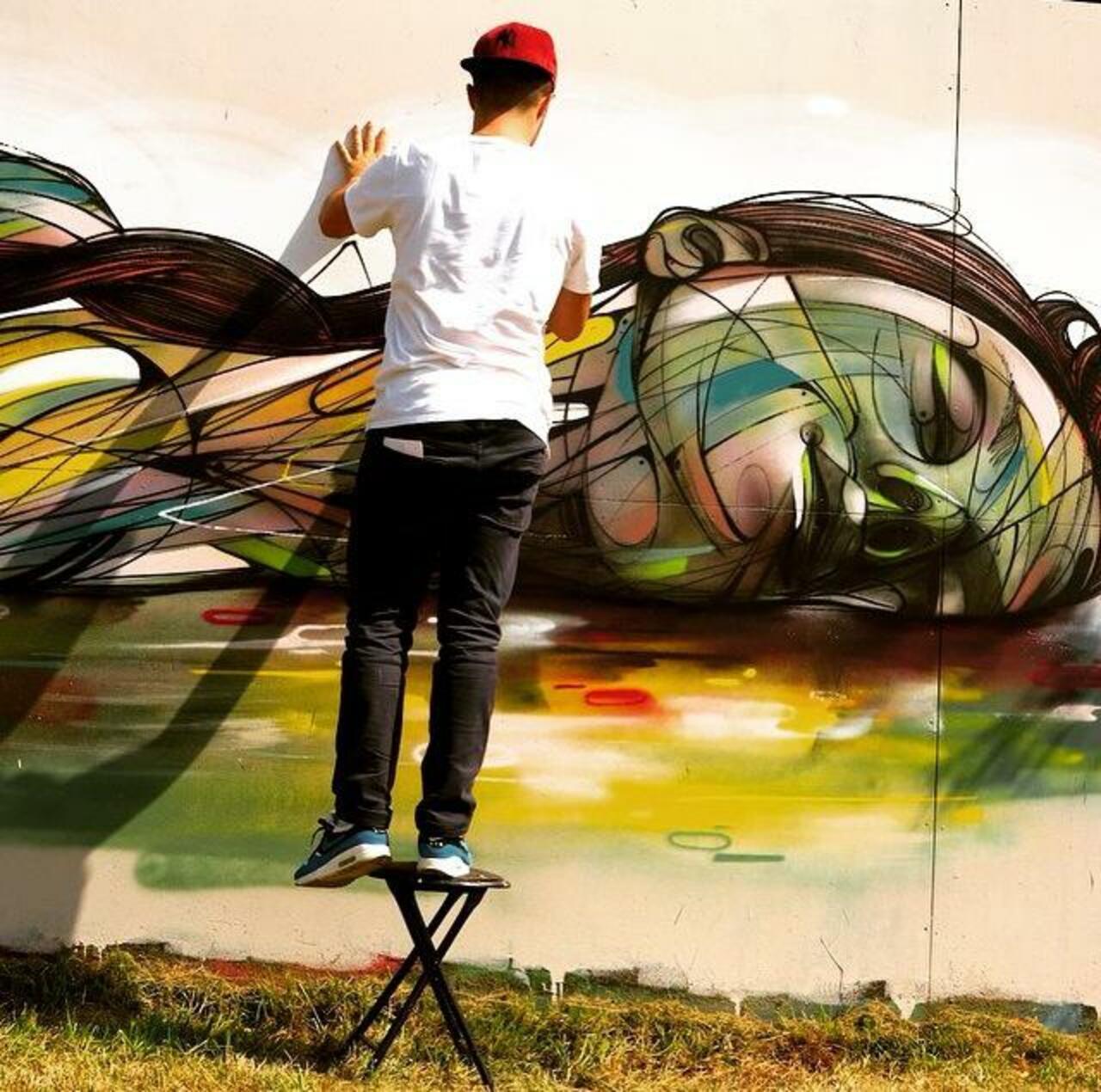 Street Art by the artist • Hopare 

#art #arte #graffiti #streetart http://t.co/t0Azmc7IJV