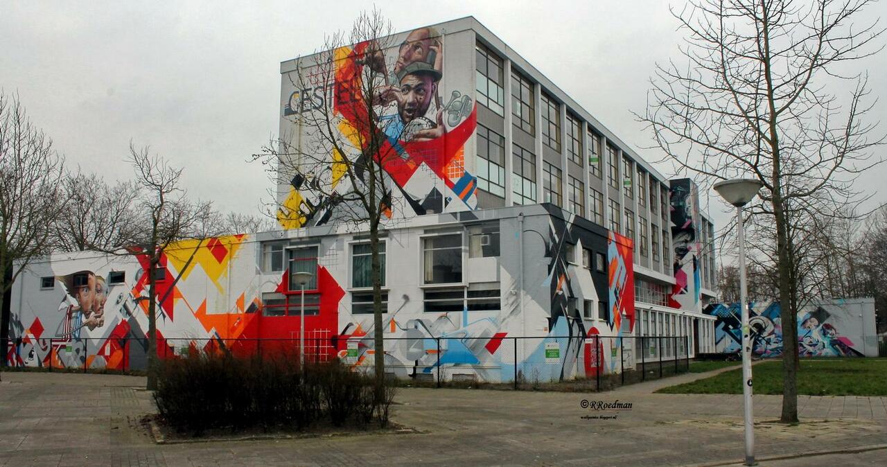 #streetart #graffiti #mural #Smug, #Belin and other artist in #Eindhoven 4 pics at  http://wallpaintss.blogspot.nl http://t.co/5vGT1cTN1l