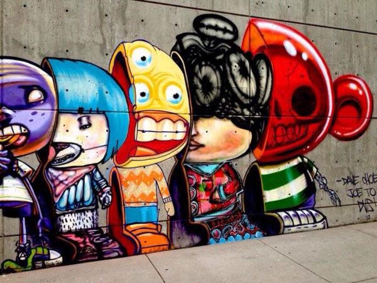 David Choe, DVS-1, and Joseph To #graffiti #streetart #mtncolors #art http://t.co/0rdFZp10Y2