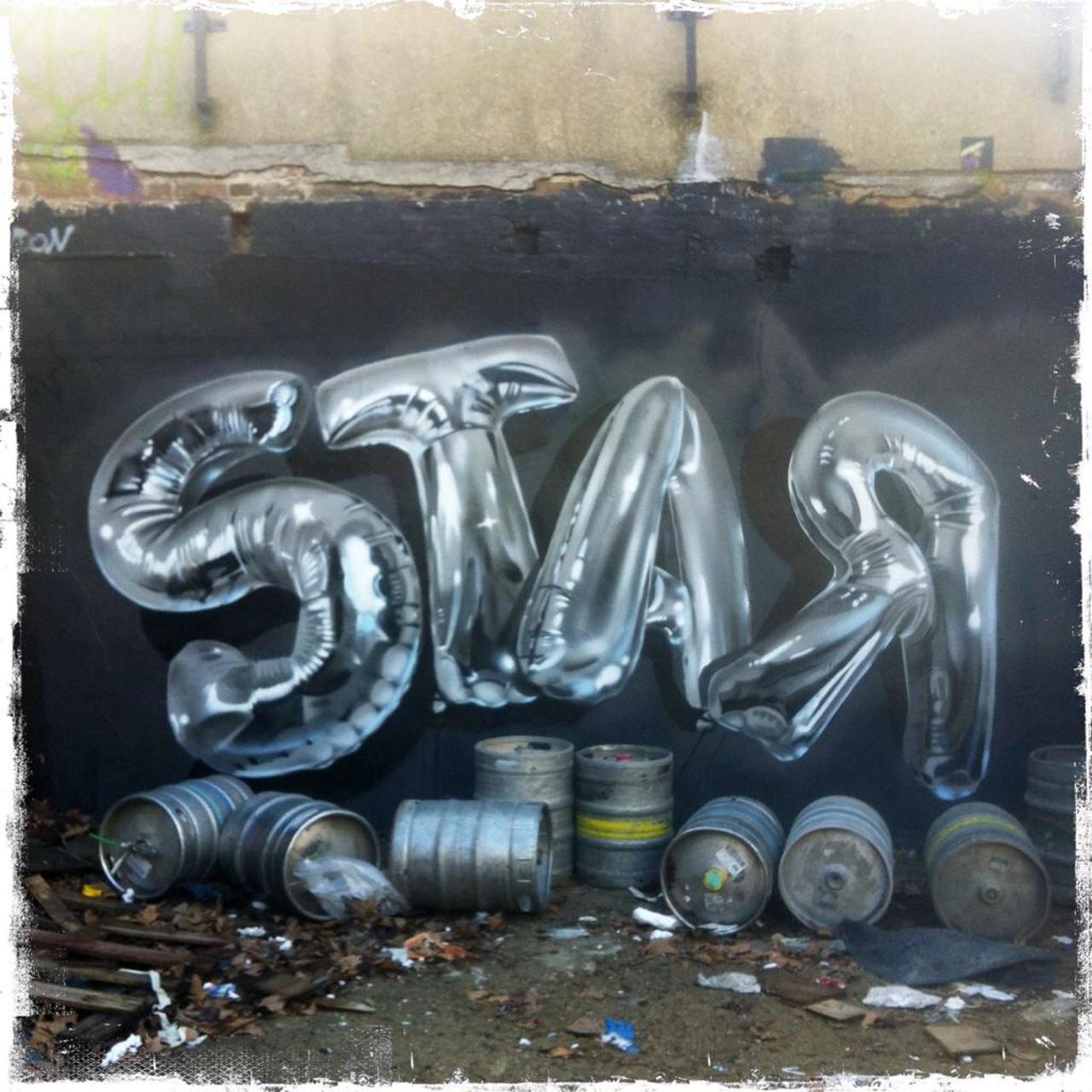 STAR by #Fanakapan 

Brick Lane car park #art #streetart #graffiti @streetart_ldn @ShoreditchGraf http://t.co/r7FAu240AR