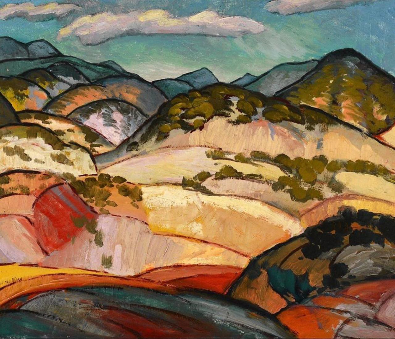 Santa Fe Landscape, 1930 by Willard Nash #art #painting http://t.co/V0jknmlGwT RT @antoinelevan @ghani_b @BTekeyan