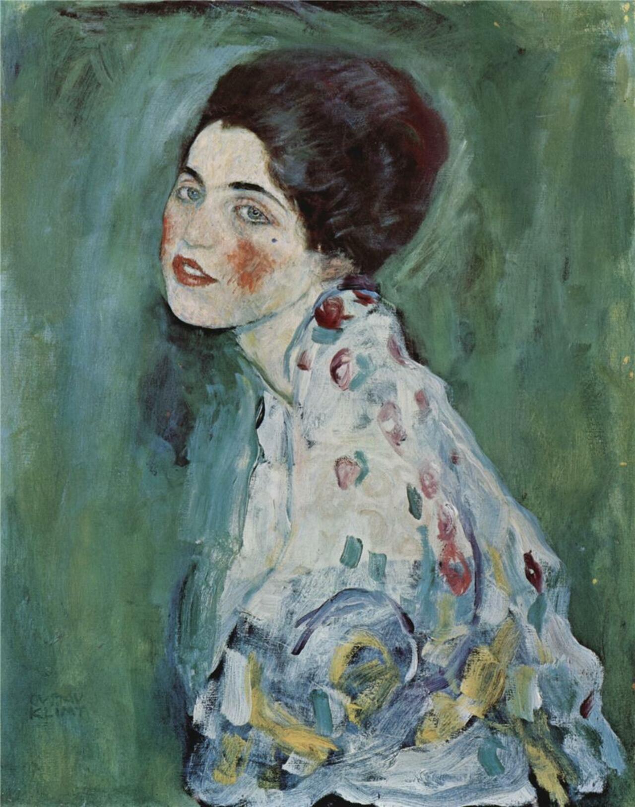 Gustav Klimt – 1916, Portrait of a Lady. http://t.co/kntWkN4j37