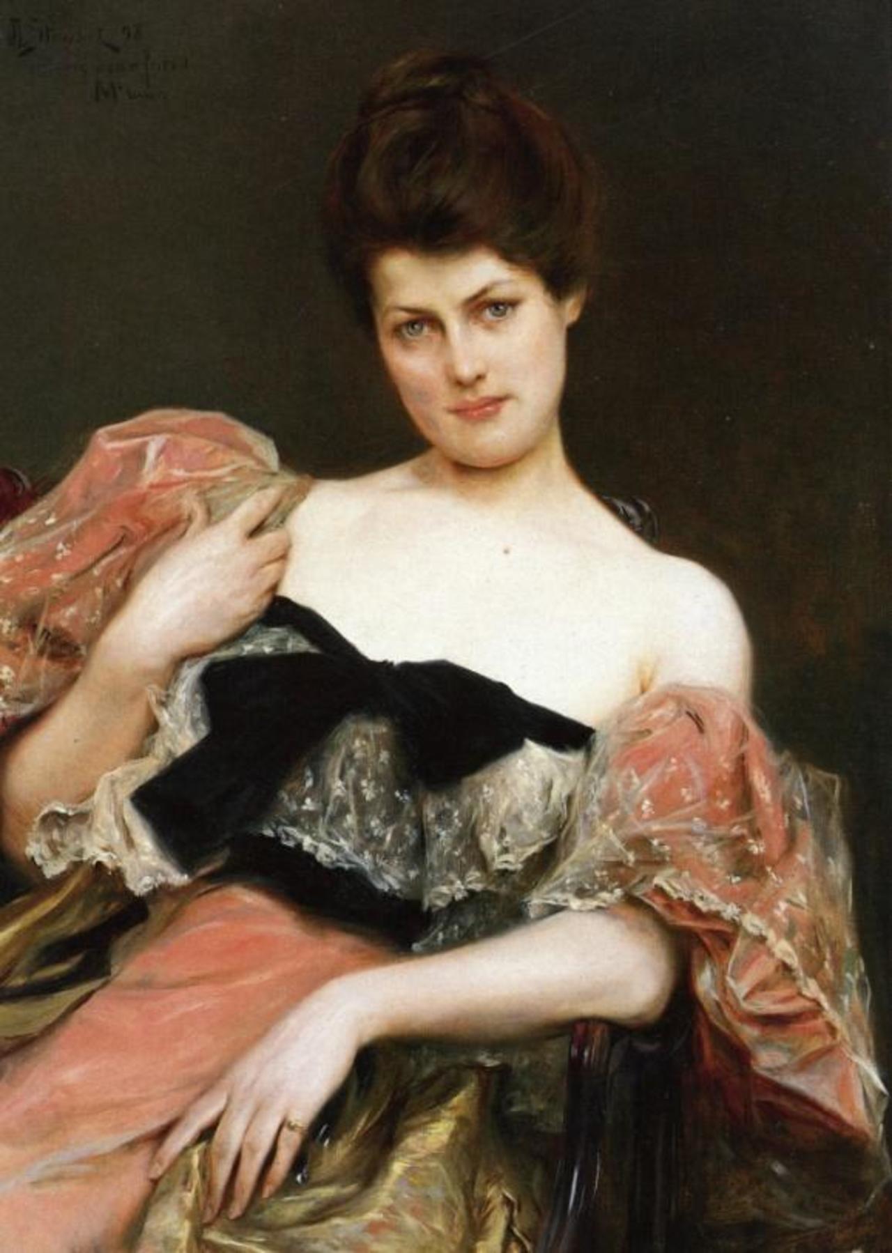 Julius LeBlanc Stewart
'Portrait of a Lady'   1892   #art http://t.co/XGwwFd1g0k