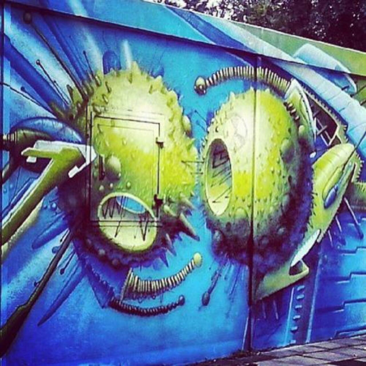 ##Streetart ##Sprayart ##Stencil ##Graffiti ... - #Mural - #ZangArt #Showcase - http://bit.ly/1aAQH2M http://t.co/mYAkgJgm7H