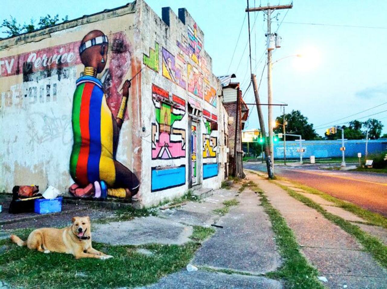 RT @Pitchuskita: Seth 
Baton Rouge (The Museum Of Public Art)
#StreetArt #art #UrbanArt #graffiti http://t.co/MxqwhUPdfo