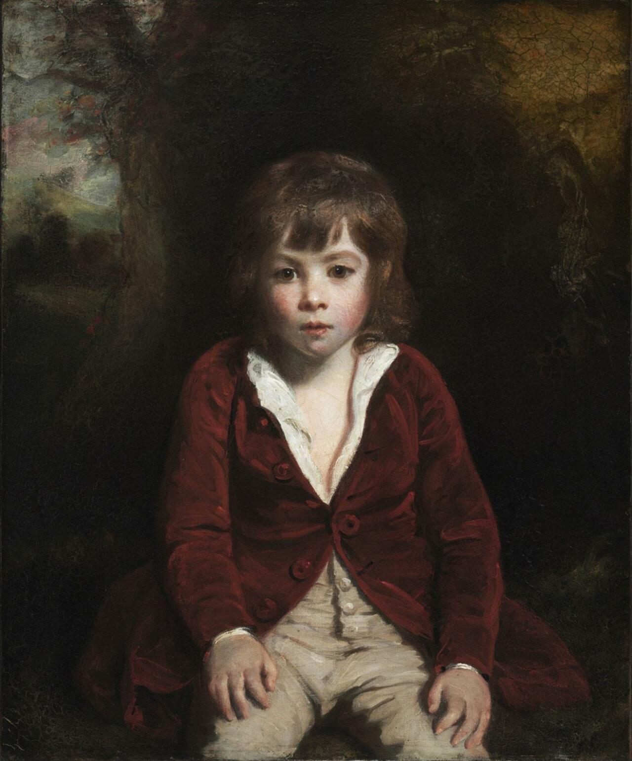 This little boy sat for hours listening to fairytales while his godfather painted his portrait http://ow.ly/LySwr http://t.co/xsdGFVTB9V