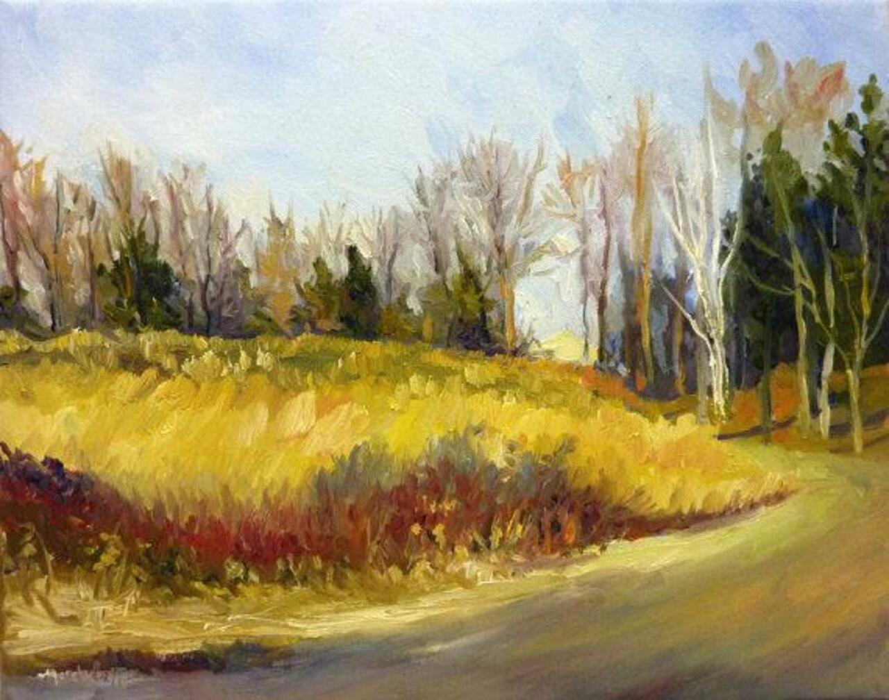Landscape Oil Painting Colors of Winter I Fine Art http://arnd.co/NrEKj  #etsy #art #mothers day http://t.co/3YY9BReX5L