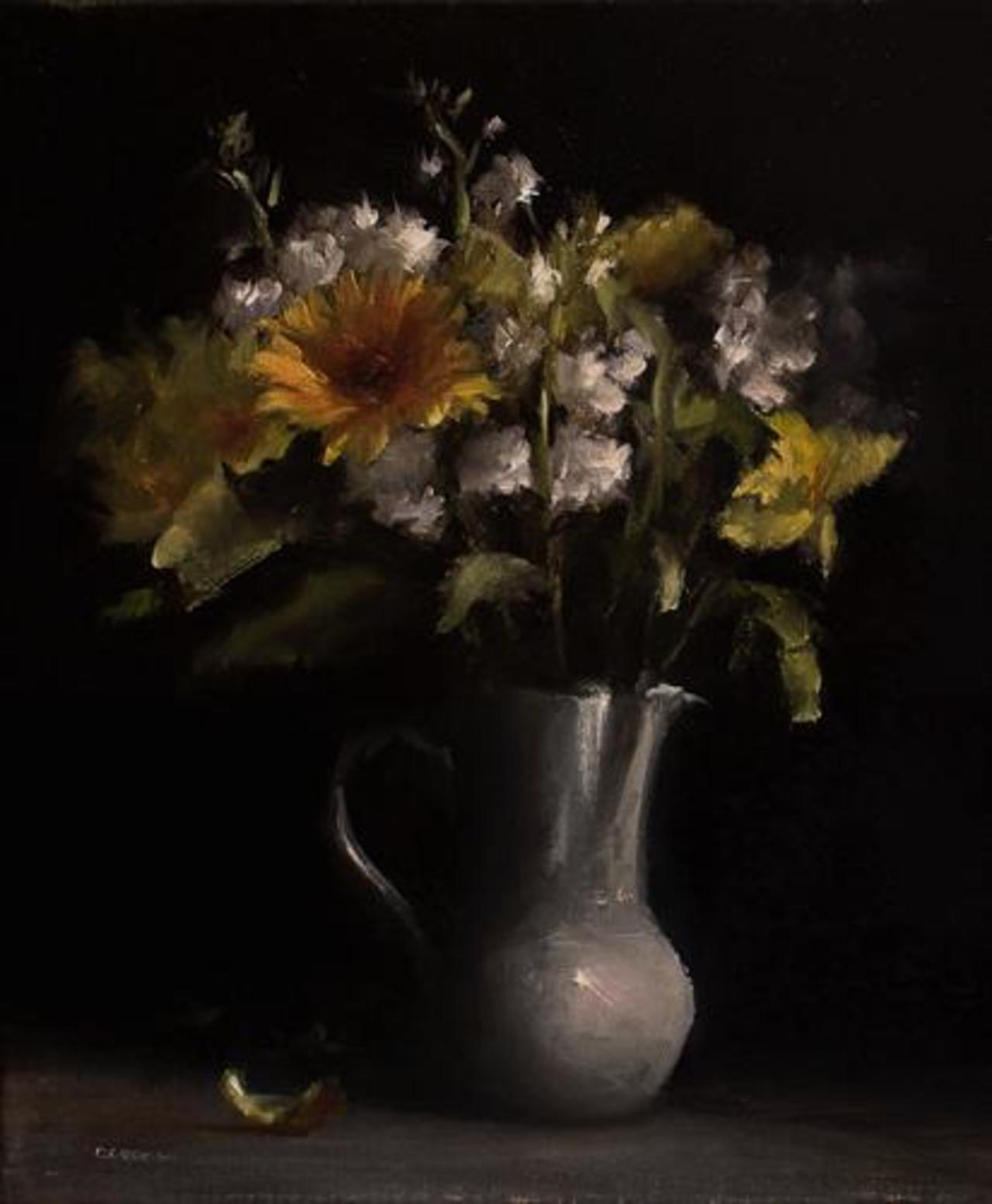 Flowers in Jug 12x10" #painting #art #stilllife http://t.co/eRafqpSFXE